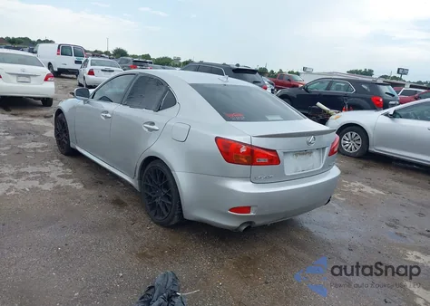 2007 Lexus Is 250 from USA, damaged, VIN JTHBK262775033046